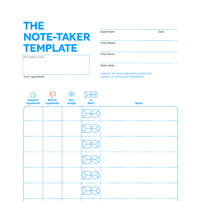 The Note-taker Template